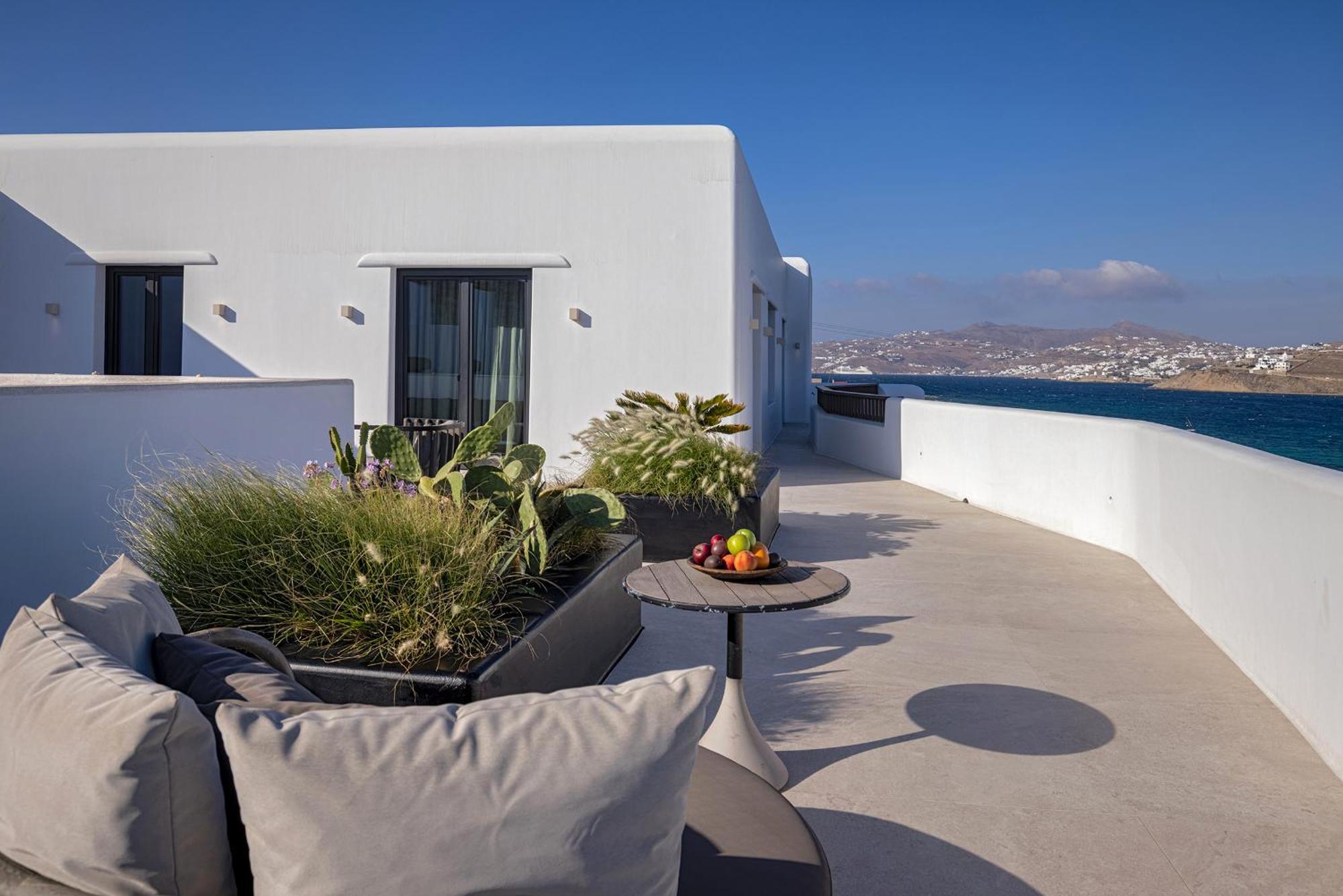 Aeonic Suites And Spa Mykonos Town Eksteriør bilde