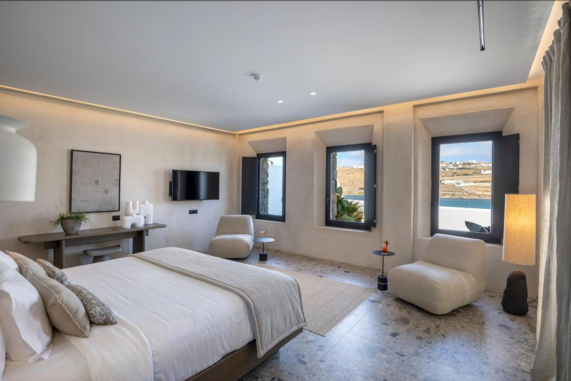 Aeonic Suites And Spa Mykonos Town Eksteriør bilde