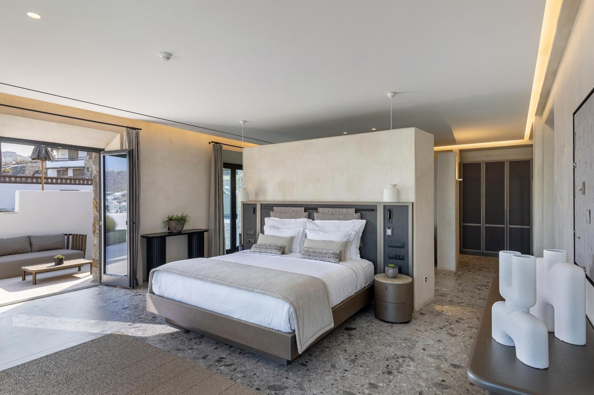 Aeonic Suites And Spa Mykonos Town Eksteriør bilde