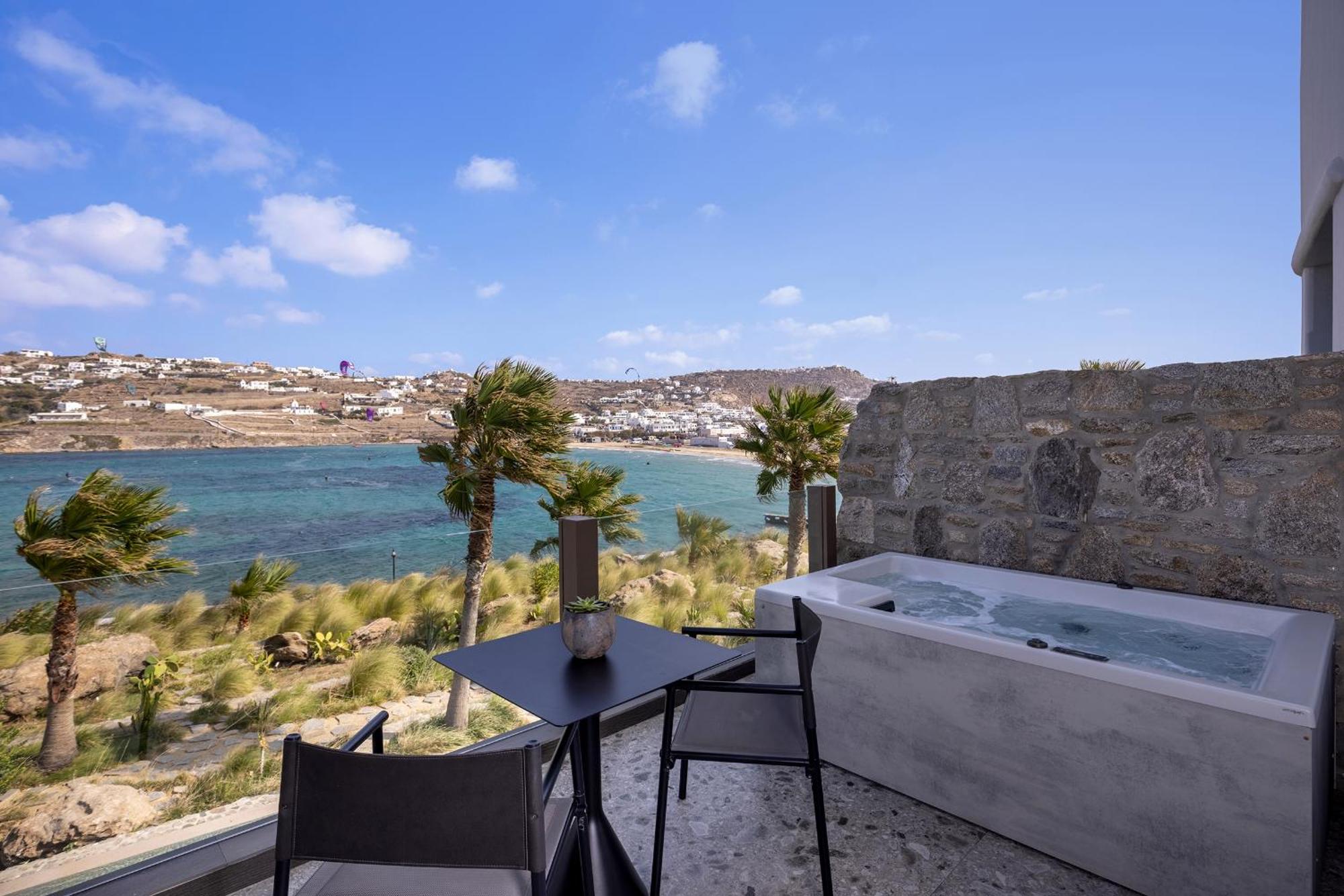 Aeonic Suites And Spa Mykonos Town Eksteriør bilde