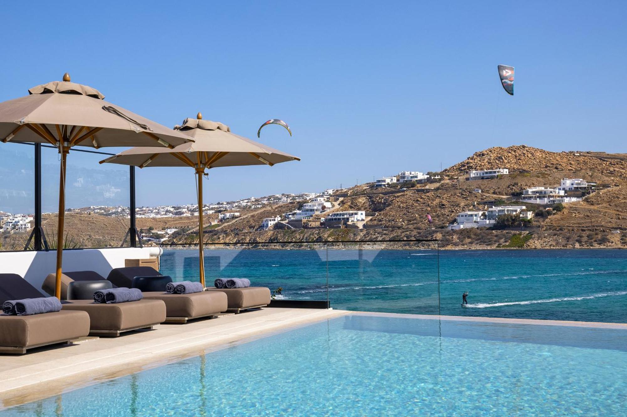 Aeonic Suites And Spa Mykonos Town Eksteriør bilde