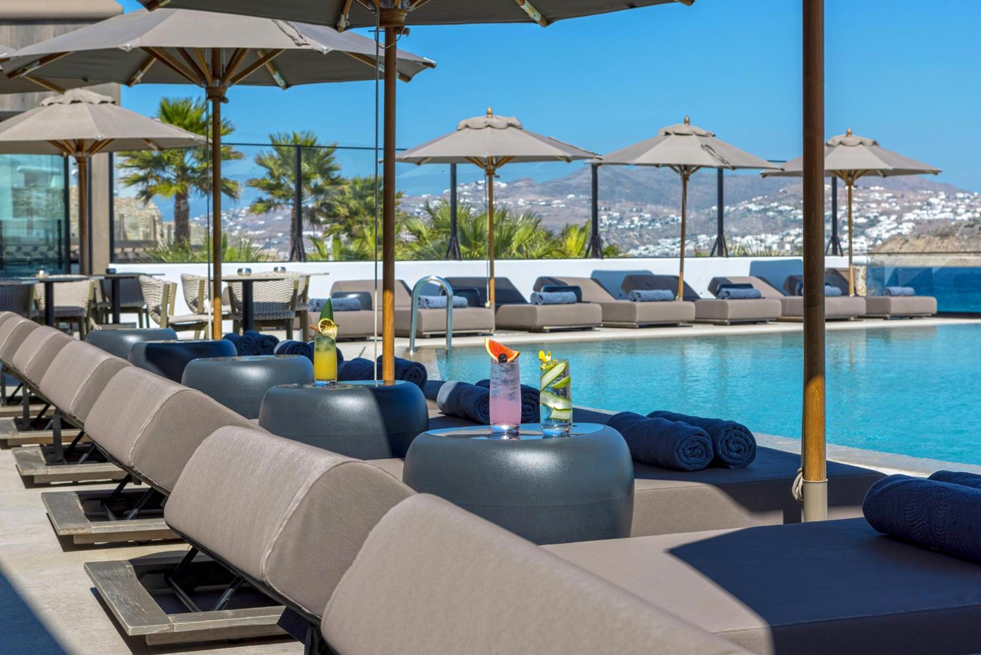 Aeonic Suites And Spa Mykonos Town Eksteriør bilde