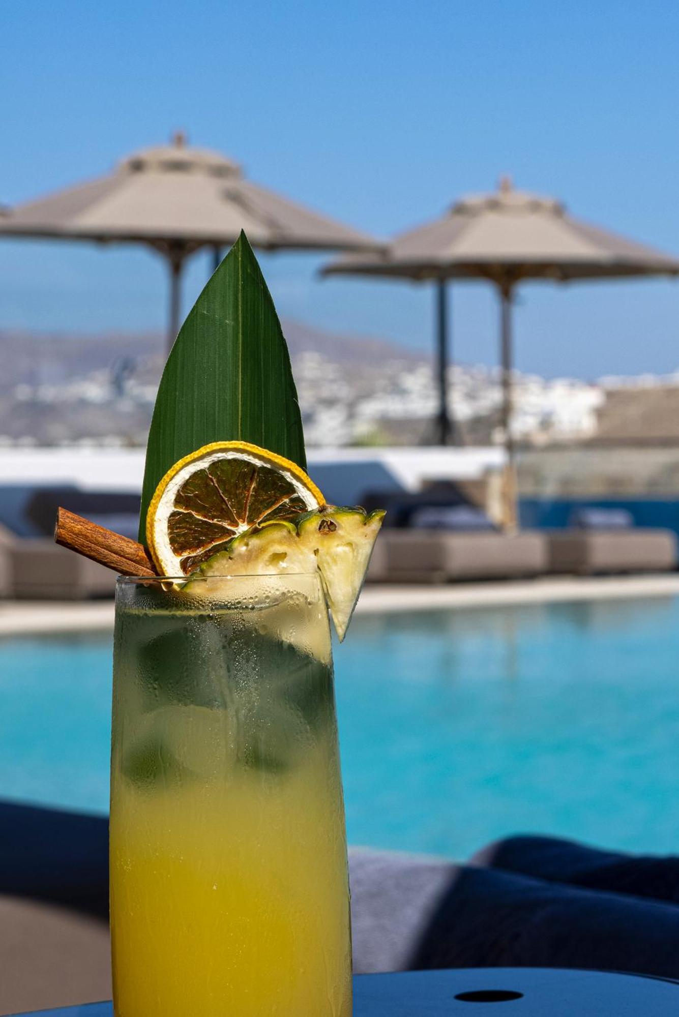 Aeonic Suites And Spa Mykonos Town Eksteriør bilde