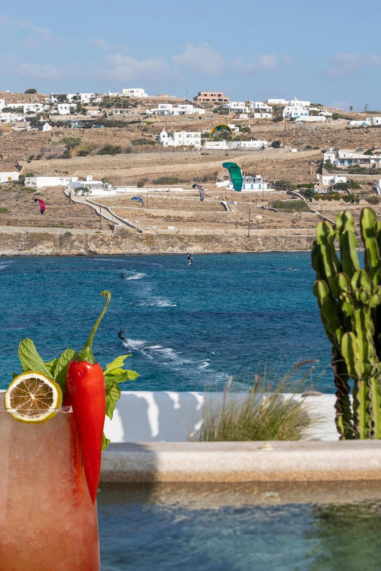 Aeonic Suites And Spa Mykonos Town Eksteriør bilde