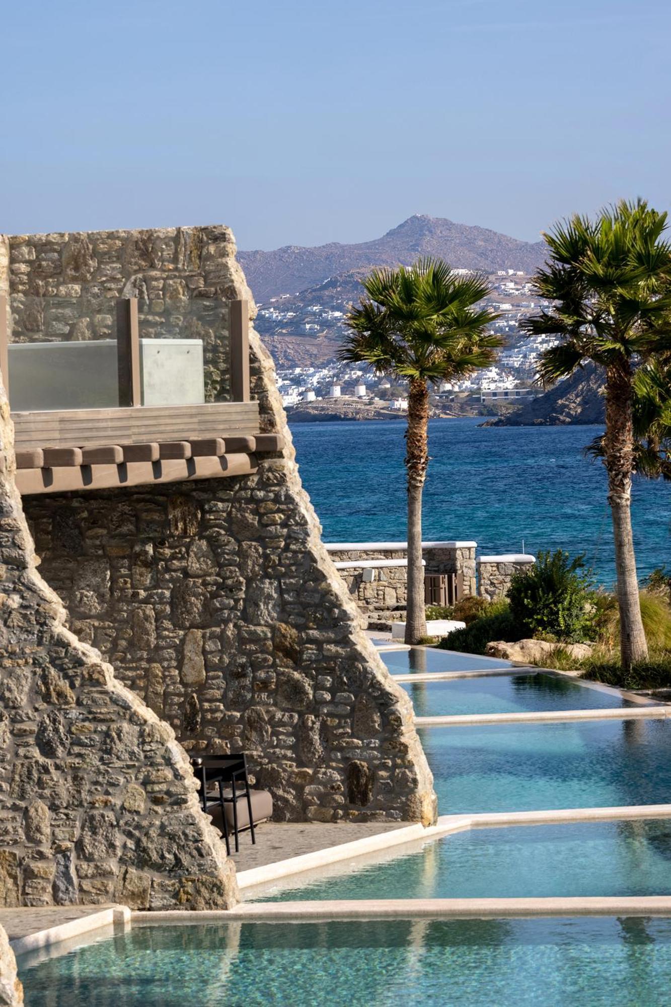 Aeonic Suites And Spa Mykonos Town Eksteriør bilde