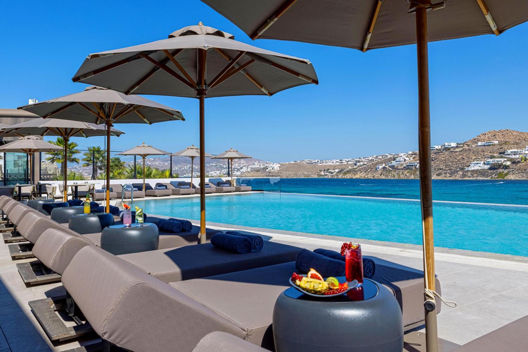 Aeonic Suites And Spa Mykonos Town Eksteriør bilde