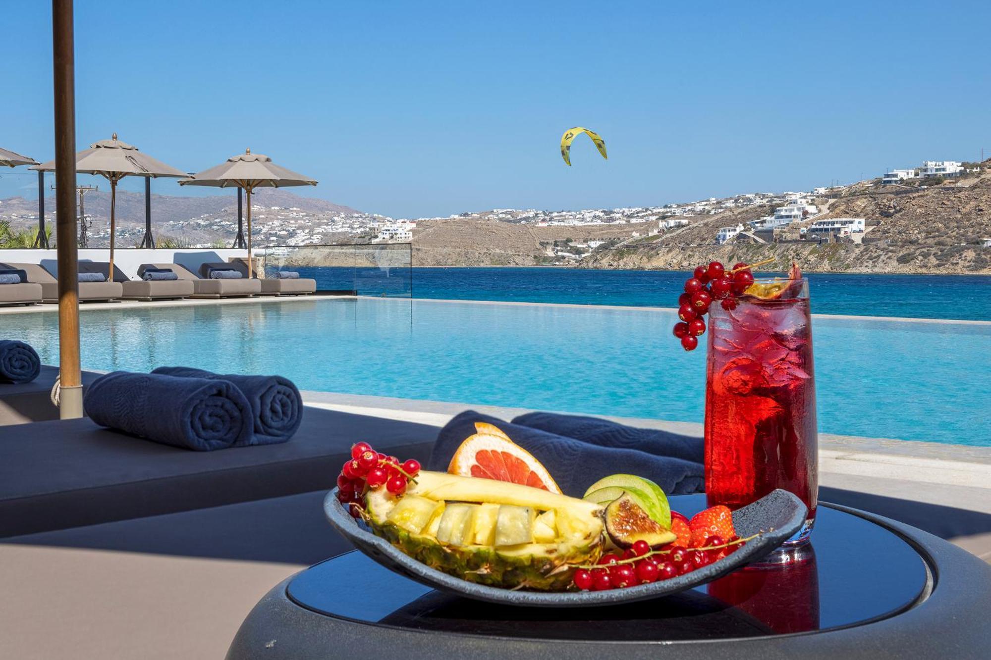Aeonic Suites And Spa Mykonos Town Eksteriør bilde