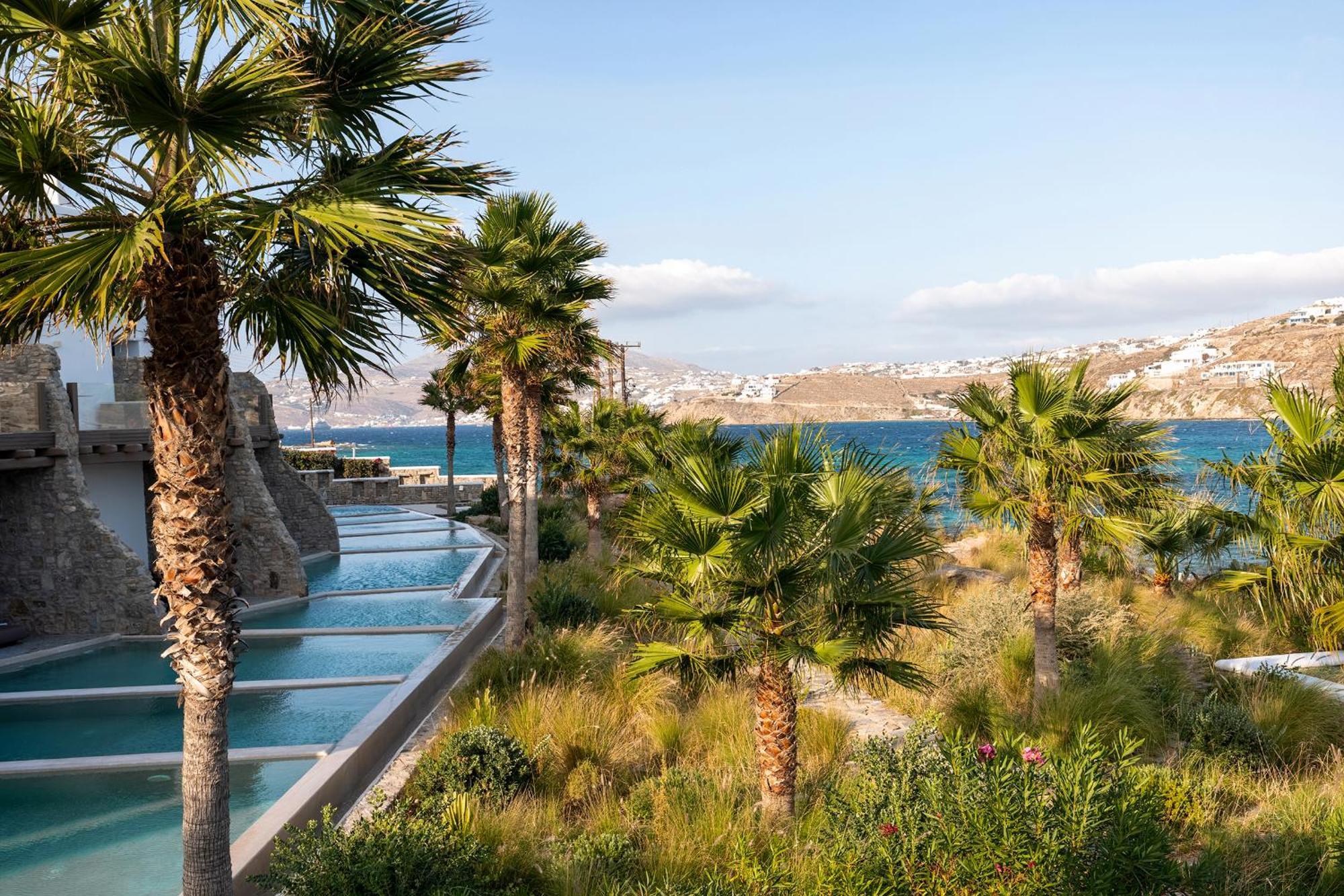 Aeonic Suites And Spa Mykonos Town Eksteriør bilde
