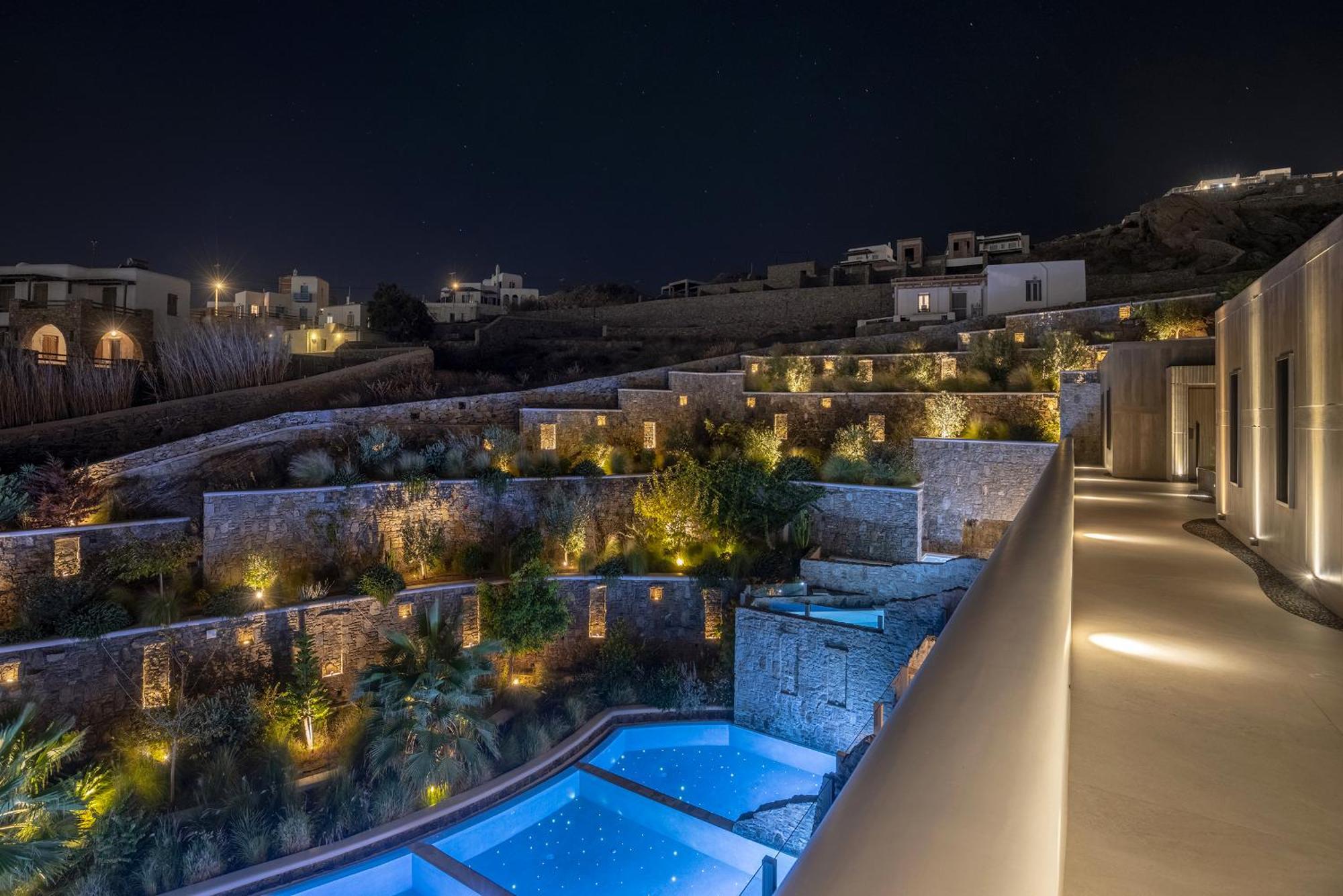 Aeonic Suites And Spa Mykonos Town Eksteriør bilde